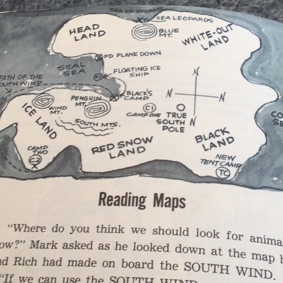 Vintage children’s book, Flight to The South Pole by Henry Bamman. 1965 - Picture 8 of 10